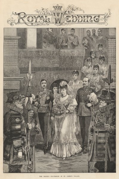 The Royal Wedding by Richard Caton Woodville junior